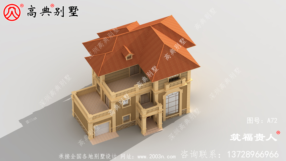 一款非常漂亮的小型自建房屋设计，既经济又实
