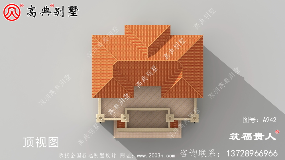 四层自建别墅设计图纸，工程造价60万内，高档大气