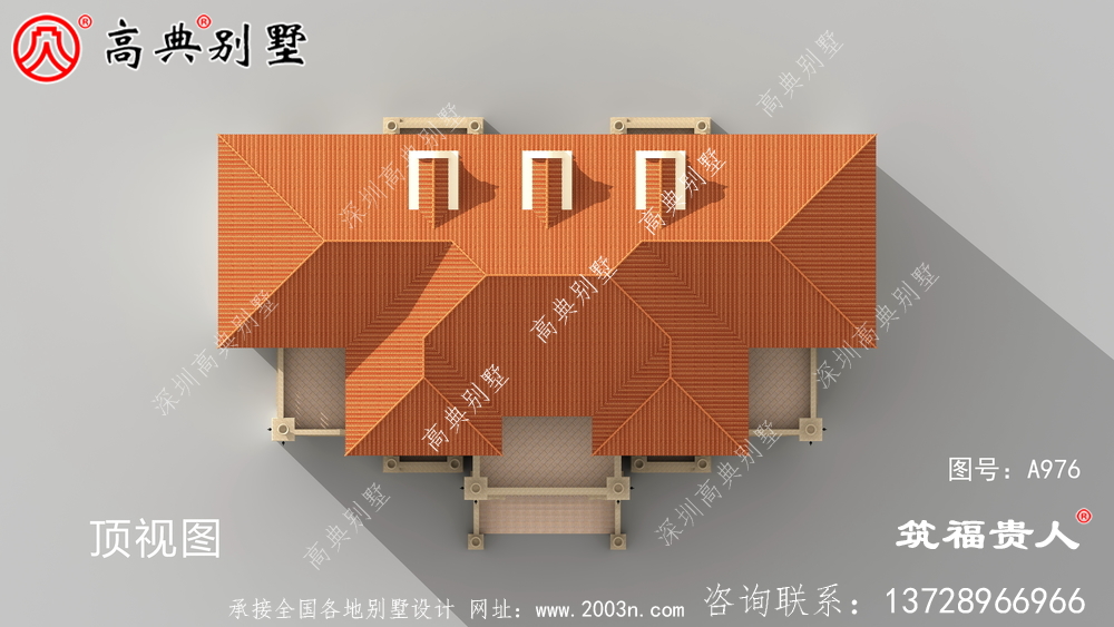 农村别墅设计图大全，豪华大气