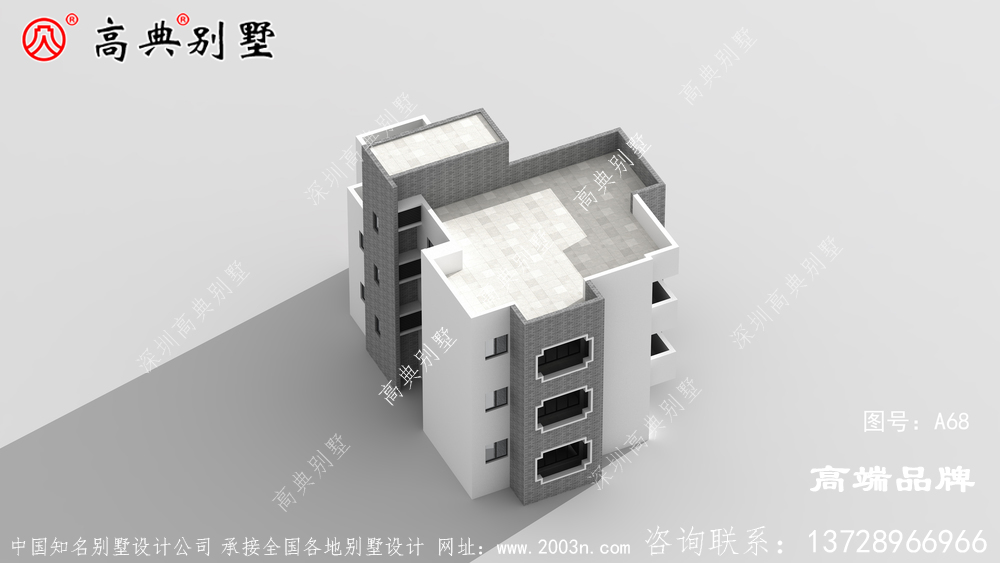 平屋顶别墅设计图